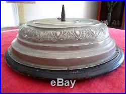 Vintage Antique Round Musical Christmas Tree Stand Germany Victorian