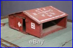Vintage Antique Train Layout Wood building Star for Christmas Tree Lionel Etc