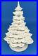 Vintage Arnels Ceramic Christmas Tree With Base Collectible 19 Tall Unpainted