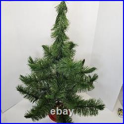 Vintage Artificial CHRISTMAS TREE General Foam 1980 FIR STYLE