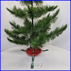 Vintage Artificial CHRISTMAS TREE General Foam 1980 FIR STYLE