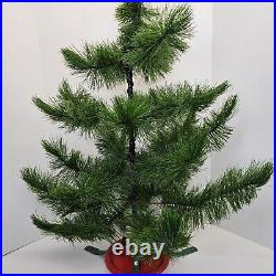 Vintage Artificial CHRISTMAS TREE General Foam 1980 FIR STYLE