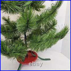 Vintage Artificial CHRISTMAS TREE General Foam 1980 FIR STYLE