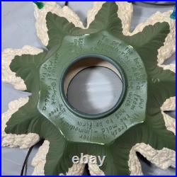 Vintage Atlantic Mold 4 Piece Ceramic Christmas Tree