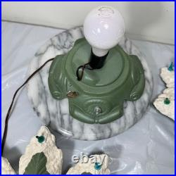 Vintage Atlantic Mold 4 Piece Ceramic Christmas Tree