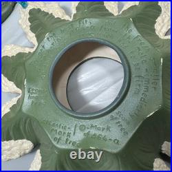 Vintage Atlantic Mold 4 Piece Ceramic Christmas Tree