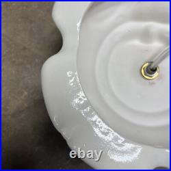 Vintage Atlantic Mold Co White Ceramic Bird Light-up Christmas Tree WithBase 24 in Vintage Atlantic Mold Co White Ceramic Bird Light-up Christmas Tree WithBase 24 in