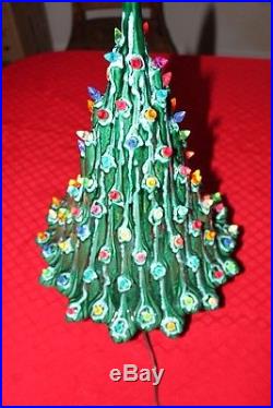 Vintage Atlantic ceramic christmas tree