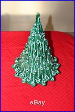 Vintage Atlantic ceramic christmas tree