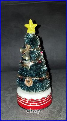 Vintage Battery Operated Blinking Christmas Tree