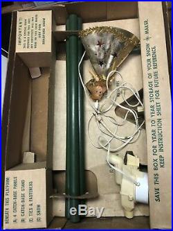 Vintage Bradford Xmas Tree Snow Maker Machine original box For Repair
