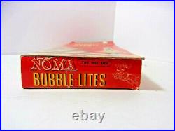 Vintage Bubble Lights Set # 509 Christmas Tree Lights 1940s with Box