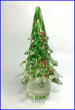 Vintage CHRISTMAS TREE Glass 10