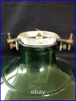 Vintage CHRISTMAS TREE STAND Bulach Switzerland Green Glass