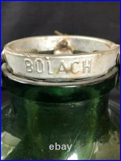 Vintage CHRISTMAS TREE STAND Bulach Switzerland Green Glass