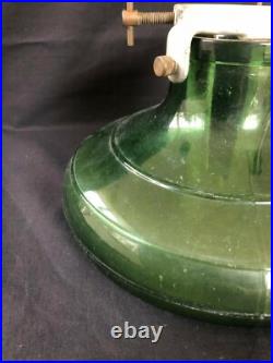 Vintage CHRISTMAS TREE STAND Bulach Switzerland Green Glass