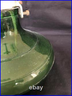 Vintage CHRISTMAS TREE STAND Bulach Switzerland Green Glass