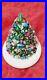 Vintage Cape Cod Glass Works Art Glass Christmas Tree 4 X 2.5