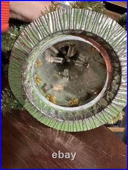 Vintage Cellophane Tabletop Christmas Tree No Base Glolite