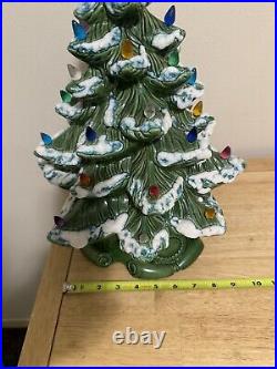 Vintage Ceramic Christmas Tree