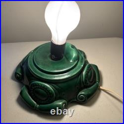 Vintage Ceramic Christmas Tree 15 Tall- Has Imperfections- Lights Up