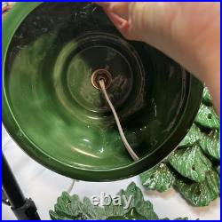 Vintage Ceramic Christmas Tree 21 x 13 Lighted Base 3 Pieces Nowell Mold Vintage Ceramic Christmas Tree 21 x 13 Lighted Base 3 Pieces Nowell Mold