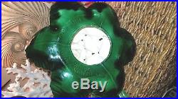 Vintage Ceramic Christmas Tree Light Up Byron Mold 1970 Large Excellent