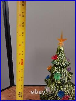 Vintage Ceramic Christmas Tree NOWELL MOLD 19
