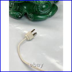 Vintage Ceramic Light-Up Christmas Tree with Multicolor Bulbs TESTED WORKS