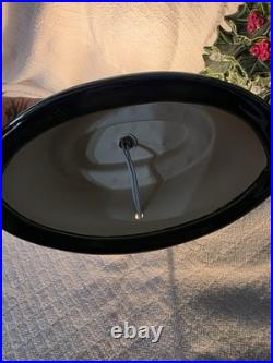 Vintage Ceramic Light-Up Holly Christmas Tree Hand Painted Works TALL