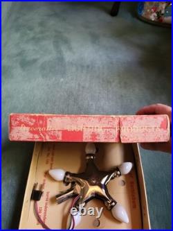 Vintage Chrismtas NOMA Star of Bethlehem Christmas Tree Topper In Original Box