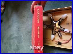 Vintage Chrismtas NOMA Star of Bethlehem Christmas Tree Topper In Original Box