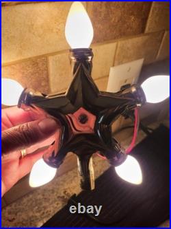 Vintage Chrismtas NOMA Star of Bethlehem Christmas Tree Topper In Original Box