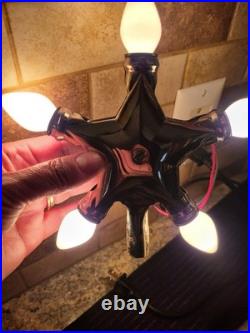 Vintage Chrismtas NOMA Star of Bethlehem Christmas Tree Topper In Original Box