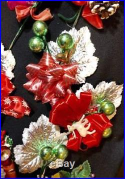 Vintage Christmas Decoration Ornament LOT UNIQUE Wedding Use Tree