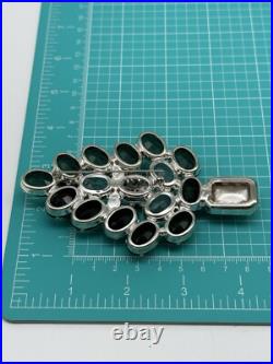 Vintage Christmas Tree Brooch Green, Black Bees Unsigned ESTATE FIND Vintage Christmas Tree Brooch Green, Black Bees Unsigned ESTATE FIND