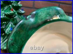 Vintage Christmas Tree Ceramic Light Up