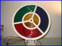 Vintage Christmas Tree Color Wheel