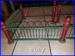 Vintage Christmas Tree Fence With8 Post AW Drake Hazelton PA