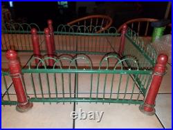 Vintage Christmas Tree Fence With8 Post AW Drake Hazelton PA