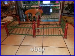 Vintage Christmas Tree Fence With8 Post AW Drake Hazelton PA