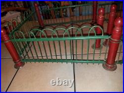 Vintage Christmas Tree Fence With8 Post AW Drake Hazelton PA Vintage Christmas Tree Fence With8 Post AW Drake Hazelton PA