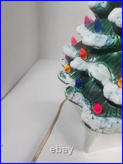 Vintage Christmas Tree Holland Mold 20. With base! Working