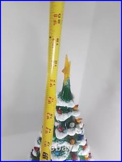 Vintage Christmas Tree Holland Mold 20. With base! Working