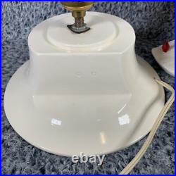 Vintage Christmas Tree Lighted Ceramic Mold White withRemovable Base 1970's Vintage Christmas Tree Lighted Ceramic Mold White withRemovable Base 1970's