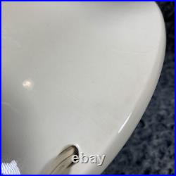 Vintage Christmas Tree Lighted Ceramic Mold White withRemovable Base 1970's