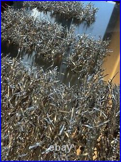 Vintage Christmas Tree Silver Tree Early Tinsel Tree