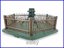 Vintage Christmas Tree Stand with Fence ca1920