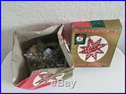 Vintage Christmas Tree Topper 3-D Italian Bulb Lights Kurt Adler WORKS! 7