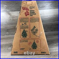 Vintage Christmas Tree Trim n Glo CTL-20 Marcia Ceramic Lighted Inspirations